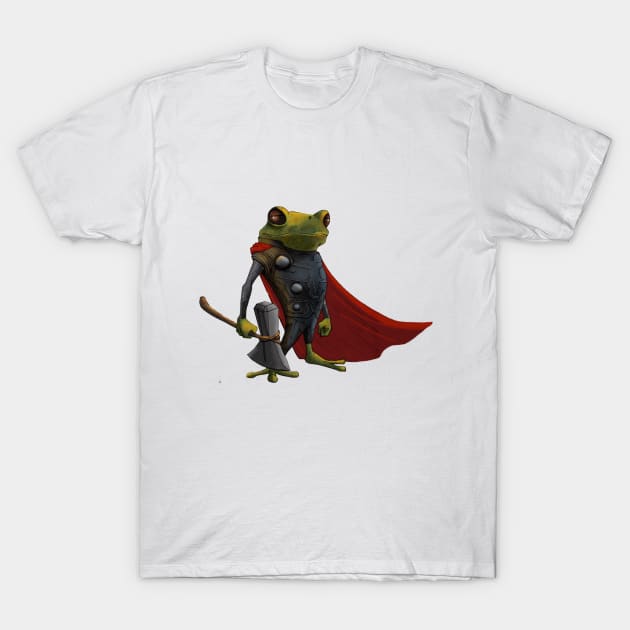 Frog Thor T-Shirt by CG Fan Art